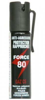 Ręczny miotacz gazu CS, spray 25ml