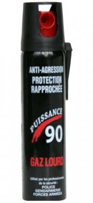 Ręczny miotacz gazu CS, spray 75ml