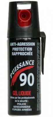 Ręczny miotacz gazu CS, żel 50ml