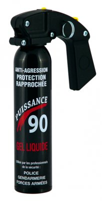 Miotacz gazu CS, żel 500ml 